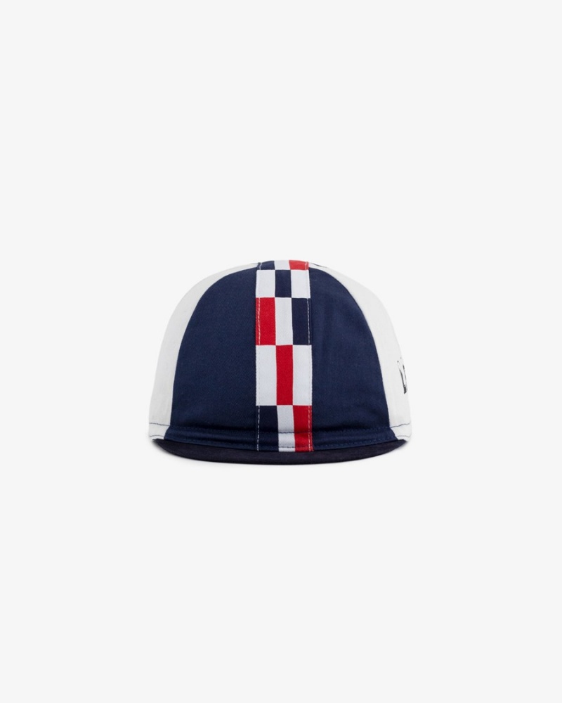 Navy Aime Leon Dore Poly Cycling Unisex Hats | YGTHP0671