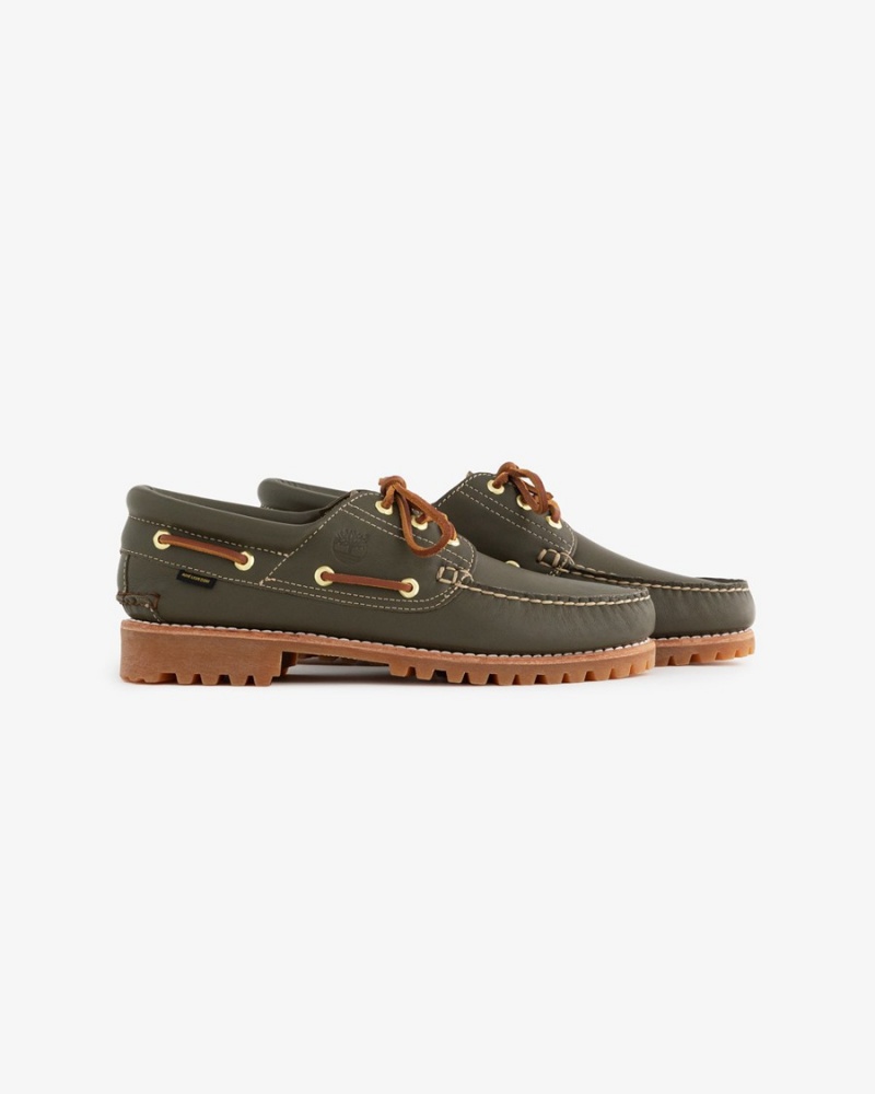 Olive Aime Leon Dore Ald / Timberland 3-Eye Lug Women's Shoes | IGNWQ1357