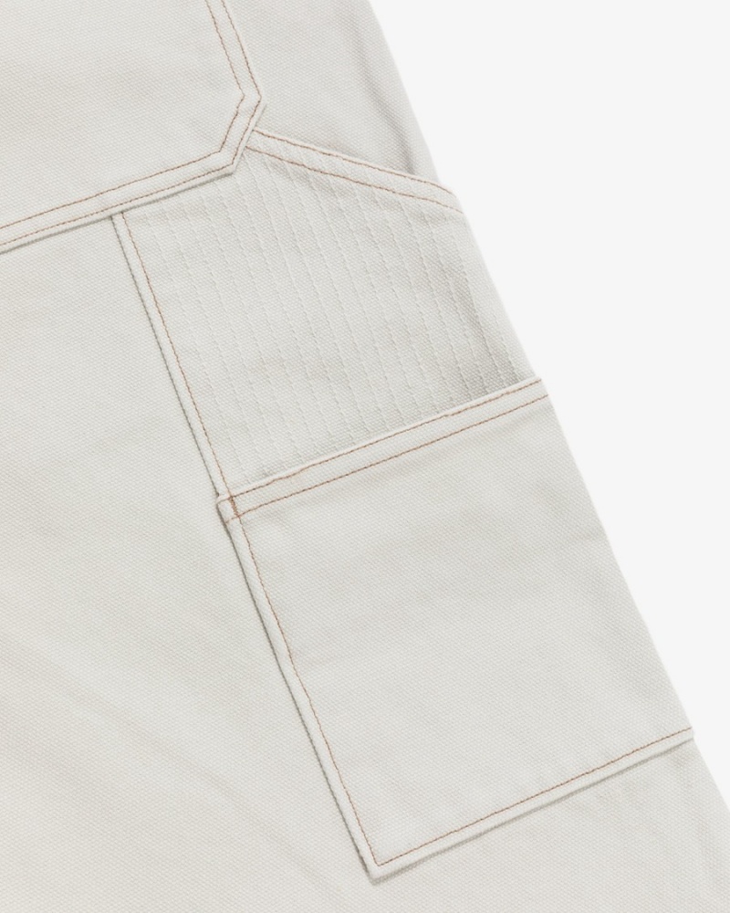 Silver Aime Leon Dore Trapunto Workwear Men's Pants | ZTOSC9710