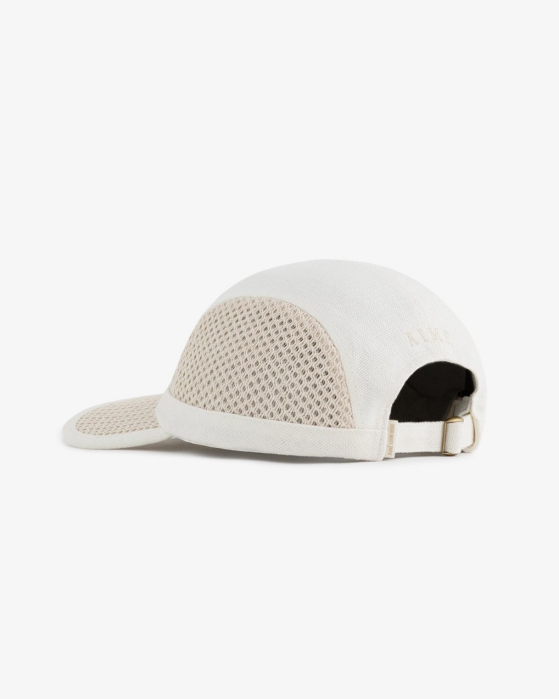 White Aime Leon Dore Raffia Unisex Hats | ESZBF5623