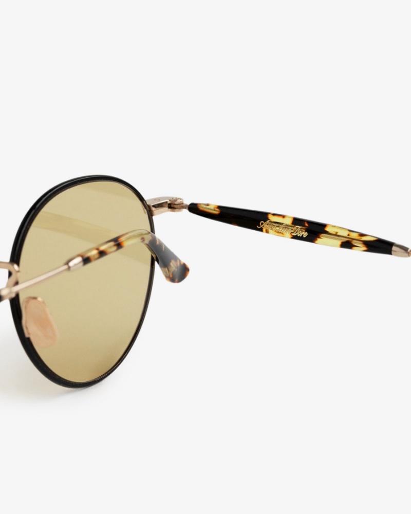 Yellow Aime Leon Dore Coppola Unisex Sunglasses | EBDOW3782