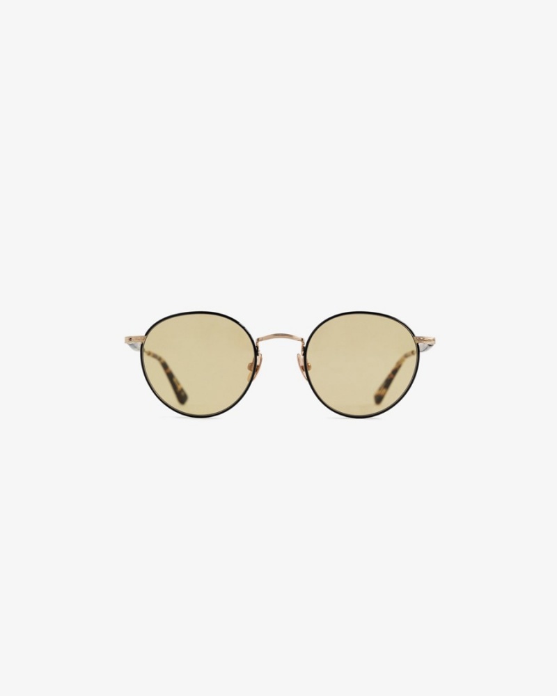 Yellow Aime Leon Dore Coppola Unisex Sunglasses | EBDOW3782