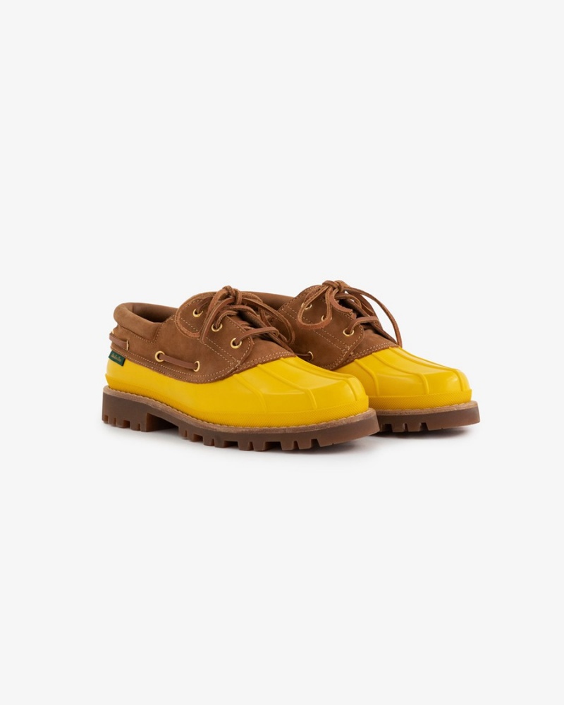 Yellow Aime Leon Dore Pápia Men\'s Boots | DKJWA7314