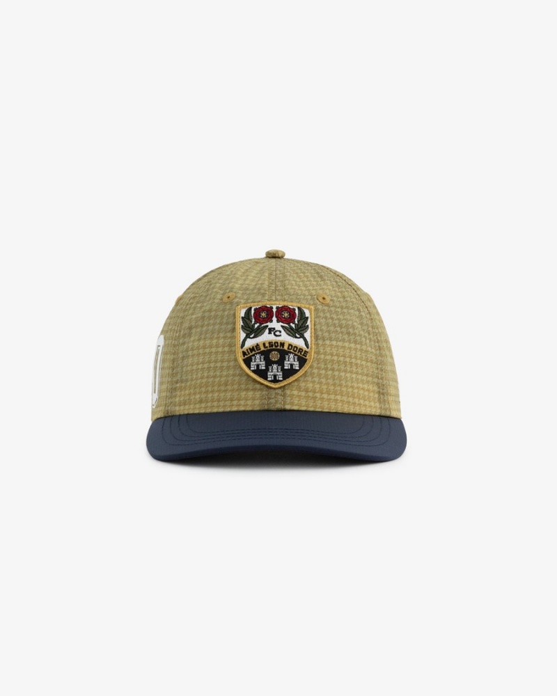 Yellow Aime Leon Dore Team Soccer Unisex Hats | FGKYN0148