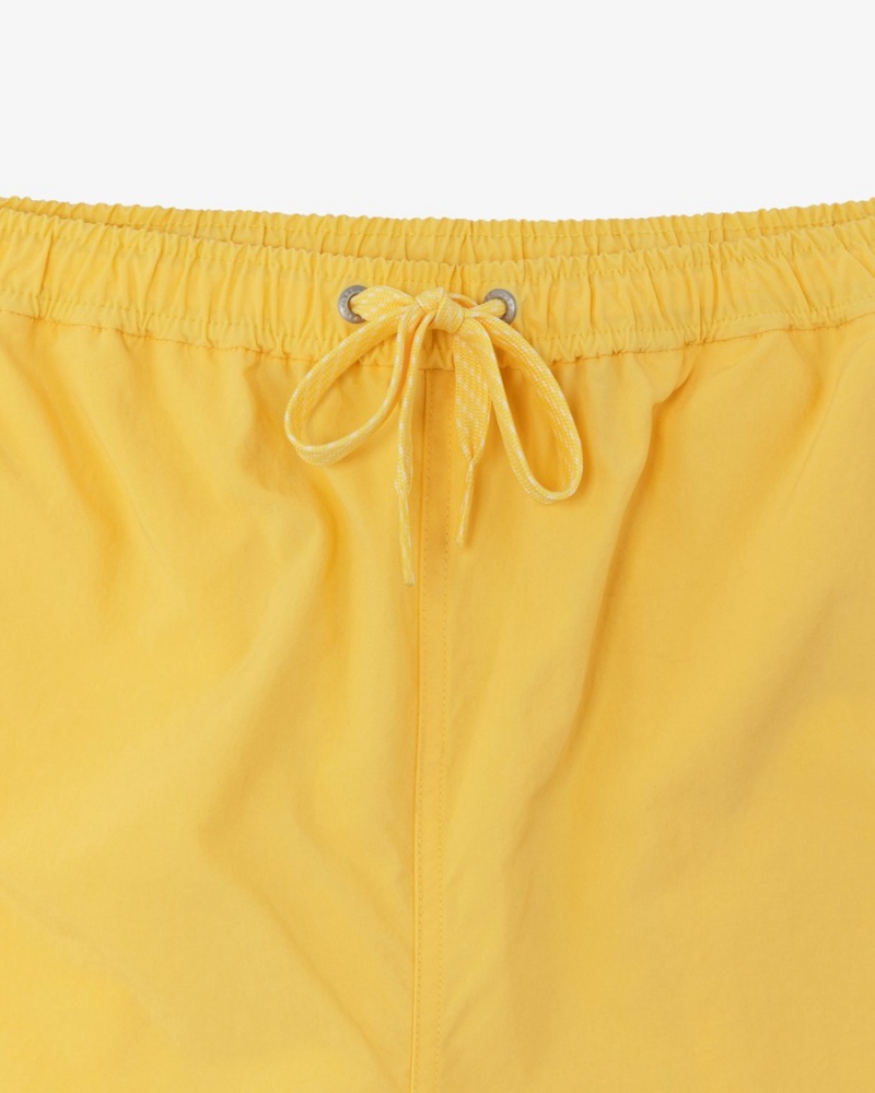 Yellow Aime Leon Dore Unisphere Nylon Men's Short | BESVH0231